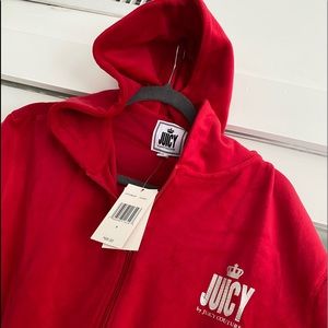 NWTs Juicy Couture Hoodie Jumpsuit SMALL